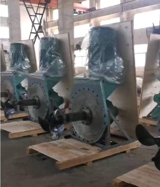 석유 및 가스 측면 입구 믹서 정제 산업 교반기