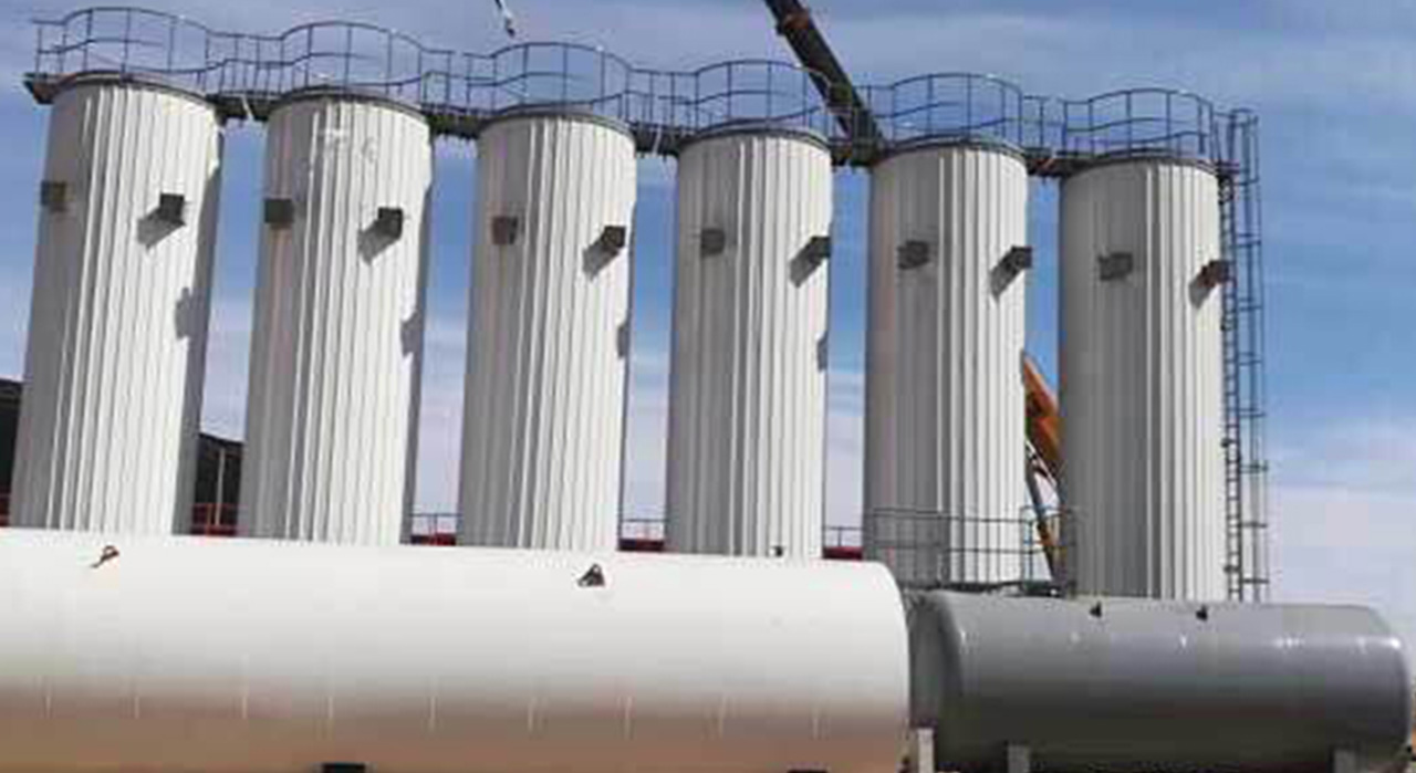 아스팔트 혼합 스테이션